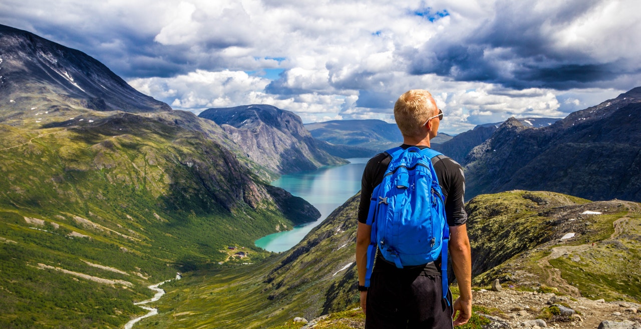 Vackra vyer i fjällen